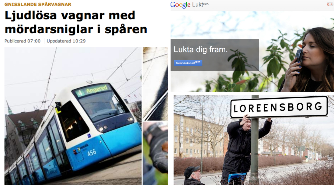 Blåsningar, Aprilskämt, 08-fotboll